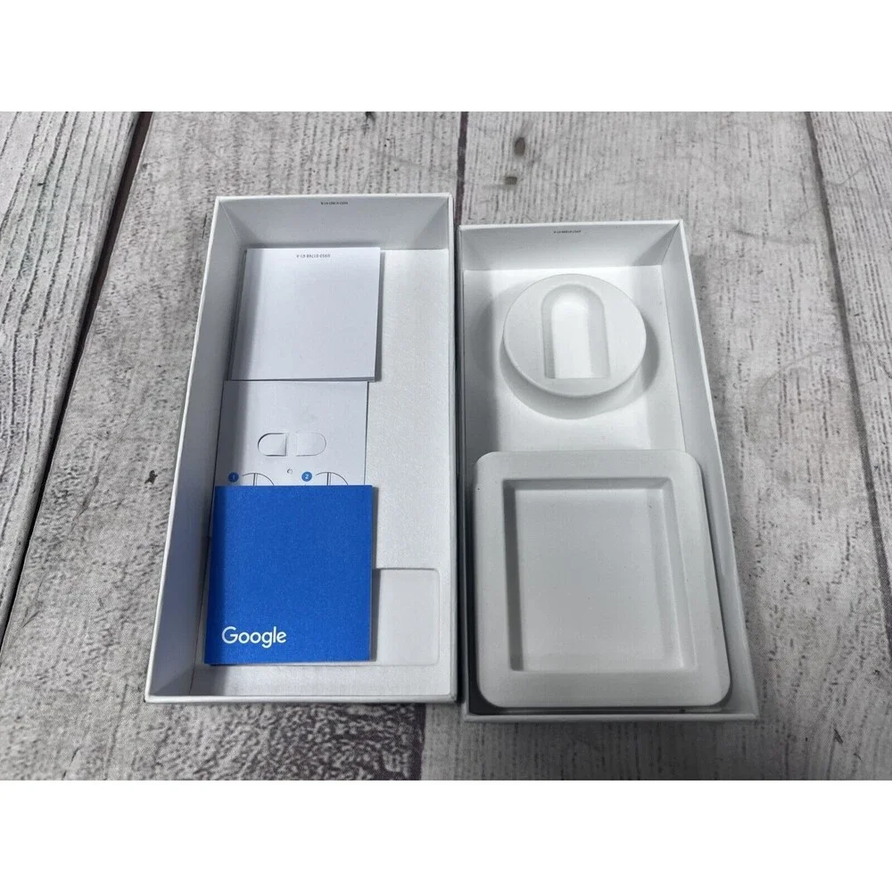 BOX ONLY - Google Pixel 6 Stormy Black 128Gb - With Inserts OEM - Charcoal